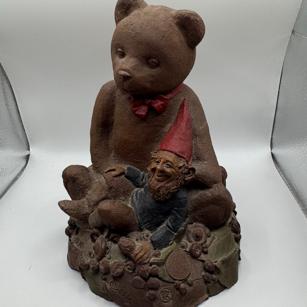 Vintage Tom Clark 1984 Ben Gnome Figurine Home Decor One Size Brown Red